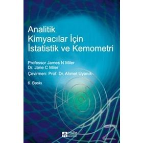 Analitik Kimyacılar İçin İstatistik ve Kemometri - James N. Miler