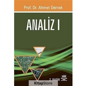 Analiz 1 - Ahmet Dernek