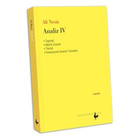 ANALIZ IV - ALI NESIN