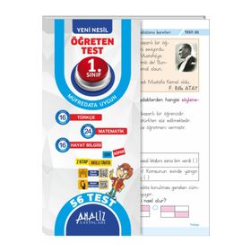 Analiz Yayınları 1. Sınıf Öğreten Yaprak Test