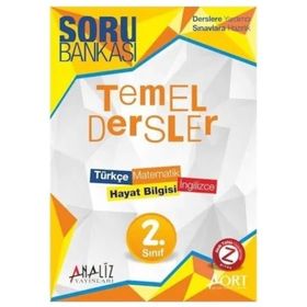 Analiz Yayınları 2. Sınıf Temel Dersler Soru Bankası