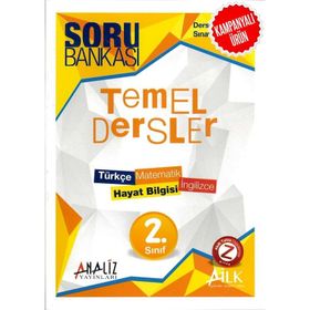 Analiz Yayınları 2. Sınıf Temel Dersler Soru Bankası