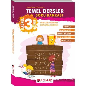 Analiz Yayınları 3.Sınıf Tüm Dersler Soru Bankası