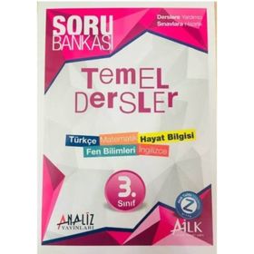 Analiz Yayınları 3.Sınıf Tüm Dersler Soru Bankası
