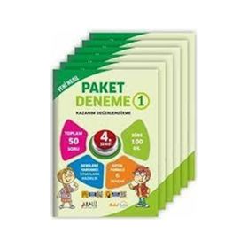 Analiz Yayınları 4. Sınıf Yeni Nesil Paket 6'lı Deneme