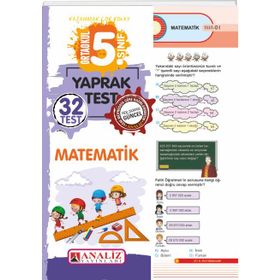 Analiz Yayınları 5. Sınıf Matematik Yaprak Test