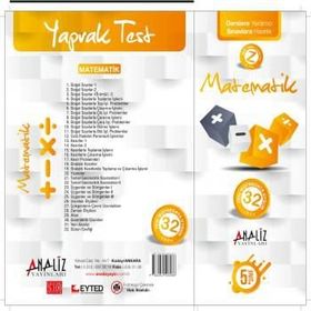 Analiz Yayınları 5. Sınıf Matematik Yaprak Test