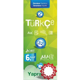 Analiz Yayınları 6. Sınıf Türkçe Yaprak Test