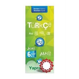 Analiz Yayınları 6. Sınıf Türkçe Yaprak Test