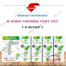Analiz Yayınları 6. Sınıf Türkçe Yaprak Test