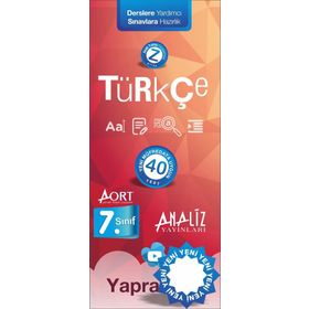 Analiz Yayınları 7. Sınıf Türkçe Yaprak Test