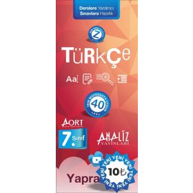 Analiz Yayınları 7. Sınıf Türkçe Yaprak Test