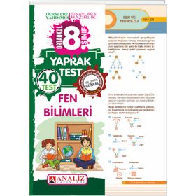 Analiz Yayınları 8. Sınıf Fen Bilimleri Yaprak Test