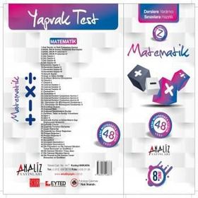 Analiz Yayınları 8. Sınıf Matematik Yaprak Test
