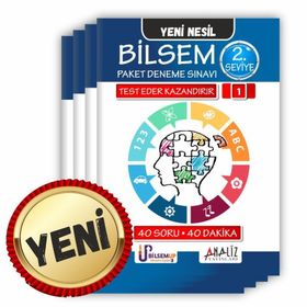 Analiz Yayınları Bilsem 2.seviye Paket Deneme