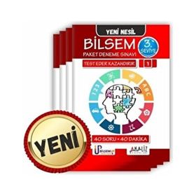 Analiz Yayınları Bilsem 3.Seviye Paket Deneme