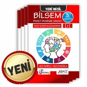 Analiz Yayınları Bilsem 3.seviye Paket Deneme
