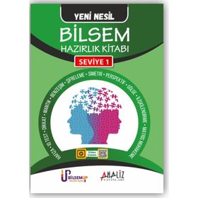 Analiz Yayınları - Bilsem Hazırlık Kitabı Seviye-1