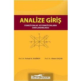 Analize Giriş / Ahmet Kaçar / Palme Yayınları