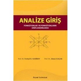 Analize Giriş / Ahmet Kaçar / Palme Yayınları