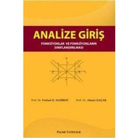 Analize Giriş / Ahmet Kaçar / Palme Yayınları