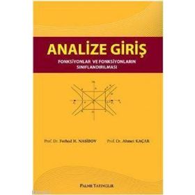 Analize Giriş / Ahmet Kaçar / Palme Yayınları