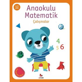 Anaokulu Matematik-Çalışmalar 4-5 Yaş Çıkartmalarla-Kolektif