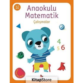 Anaokulu Matematik-Çalışmalar 4-5 Yaş Çıkartmalarla-Kolektif