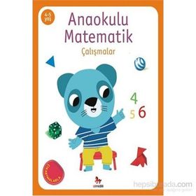 Anaokulu Matematik-Çalışmalar 4-5 Yaş Çıkartmalarla-Kolektif