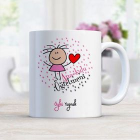 Anaokulu Öğretmeni Kupa Bardak
