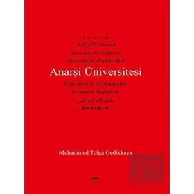 Anarşi Üniversitesi Muhammed Tolga Gedikkaya Sokak Kitapları Yayınları