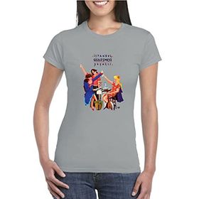 Anason İşleri İstanbul Sözleşmesi Yaşatır Gri AS1 Alpha Kadın T-shirt
