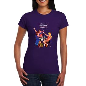 Anason İşleri İstanbul Sözleşmesi Yaşatır Koyu Mor AS1 Alpha Kadın T-shirt