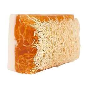 Anatolia Soap 110 gr El Yapımı Doğal Kabak Lifli Ballı-Sütlü Sabun