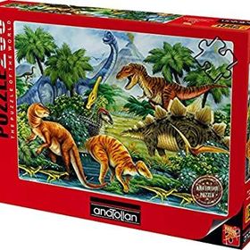 Anatolian 100 Parça Puzzle Dinazorlar