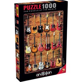 Anatolian 1000 Parça Gitar Koleksiyonu Puzzle