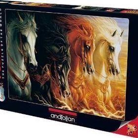 Anatolian 1000 Parça Mahşerin Dört Atı Puzzle