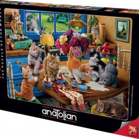 Anatolian 1000 Parça Mutfak Kedileri Puzzle