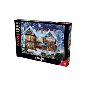 Anatolian 1000 Parça Yılbaşı Season House Puzzle