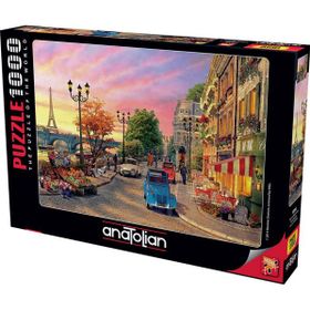 Anatolian 1004 Paris'te Akşamüstü 1000 Parçalık Puzzle