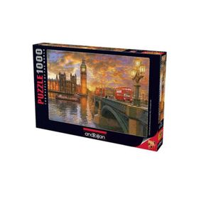 Anatolian 1023 Londrada Günbatımı 1000 Parça Puzzle