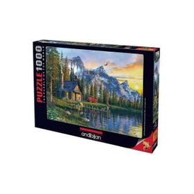 Anatolian 1024 Dağ Evinde Günbatımı 1000 Parça Puzzle