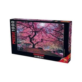 Anatolian 1037 Pembe Ağaç - Pink Tree 1000 Parça Puzzle