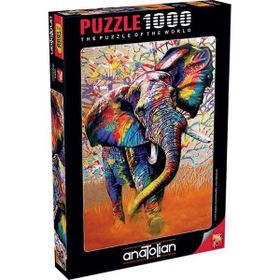 Anatolian 1054 Afrika Renkleri 1000 Parça Puzzle