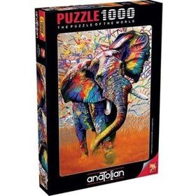 Anatolian 1054 Afrika Renkleri 1000 Parça Puzzle