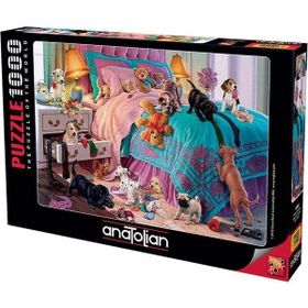Anatolian 1064 Haylaz Köpekler 1000 Parça Puzzle