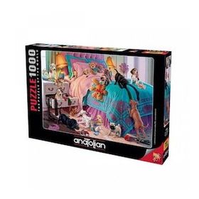 Anatolian 1064 Haylaz Köpekler 1000 Parça Puzzle