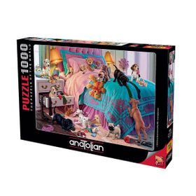 Anatolian 1064 Haylaz Köpekler 1000 Parça Puzzle