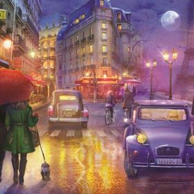 Anatolian 1070 Paris'te Bir Gece 1000 Parça Puzzle