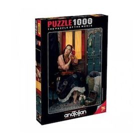 Anatolian 1072 Kızıl Kadın 1000 Parça Puzzle
